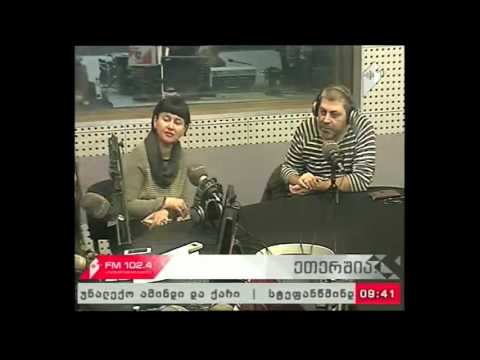 \"პიკის საათი\" 02.03.17  მიშა მდინარაძის პროექტი \"ანდრეზები\" \"კაფე-თეატრში\"