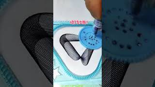 How Many Rotations Did The Pen Make In Total?? #Spirograph #Viral #Asmr #Shorts