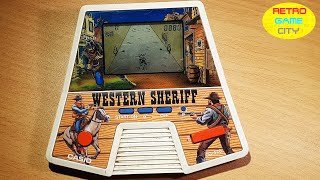 CASIO WESTERN SHERIFF LCD game /1987/Japan/CG-420