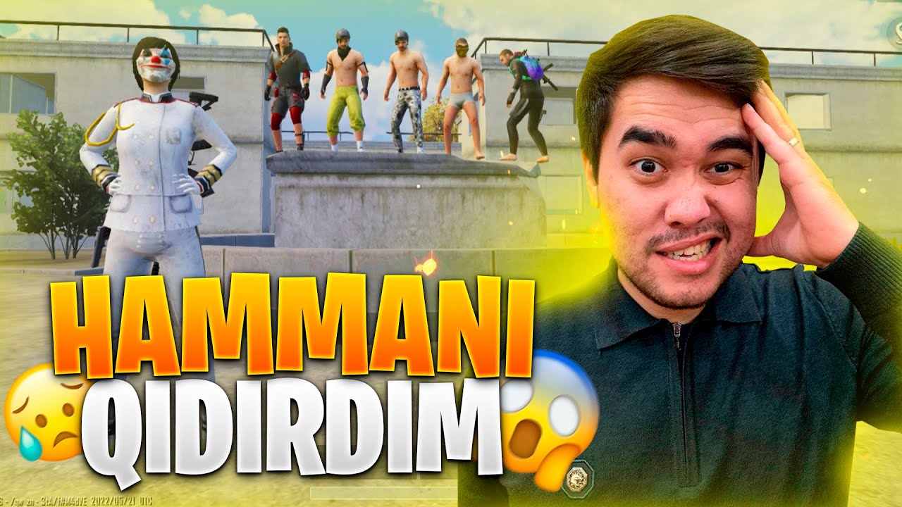 PUBG MOBILE – HAMMANI QIDIRDIM LOBBINI JINNISI O'ZBEKCHA LETSPLAY