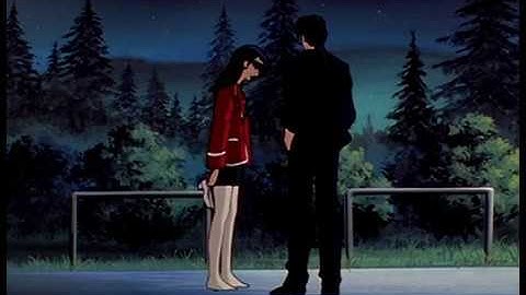 Evangelion - Discorso di Misato e Ryoji