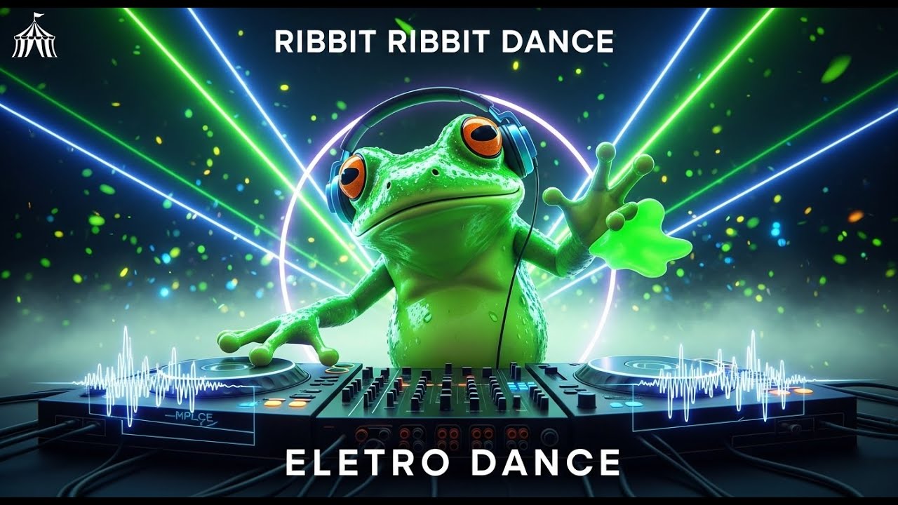 Bit Frog Ribbit Ribbit RIBBIT RIBBIT DANCE โ Frog Electro Beat | DJ Frog | Official Version 1 ...