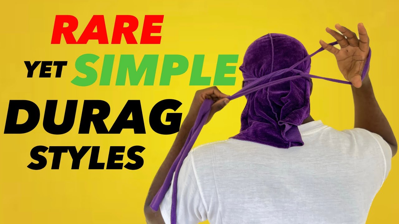 Rare yet Simple Durag Styles for you to level up your Game