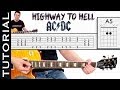 Como tocar Highway To Hell de AC DC tutorial fácil para cualquier guitarra