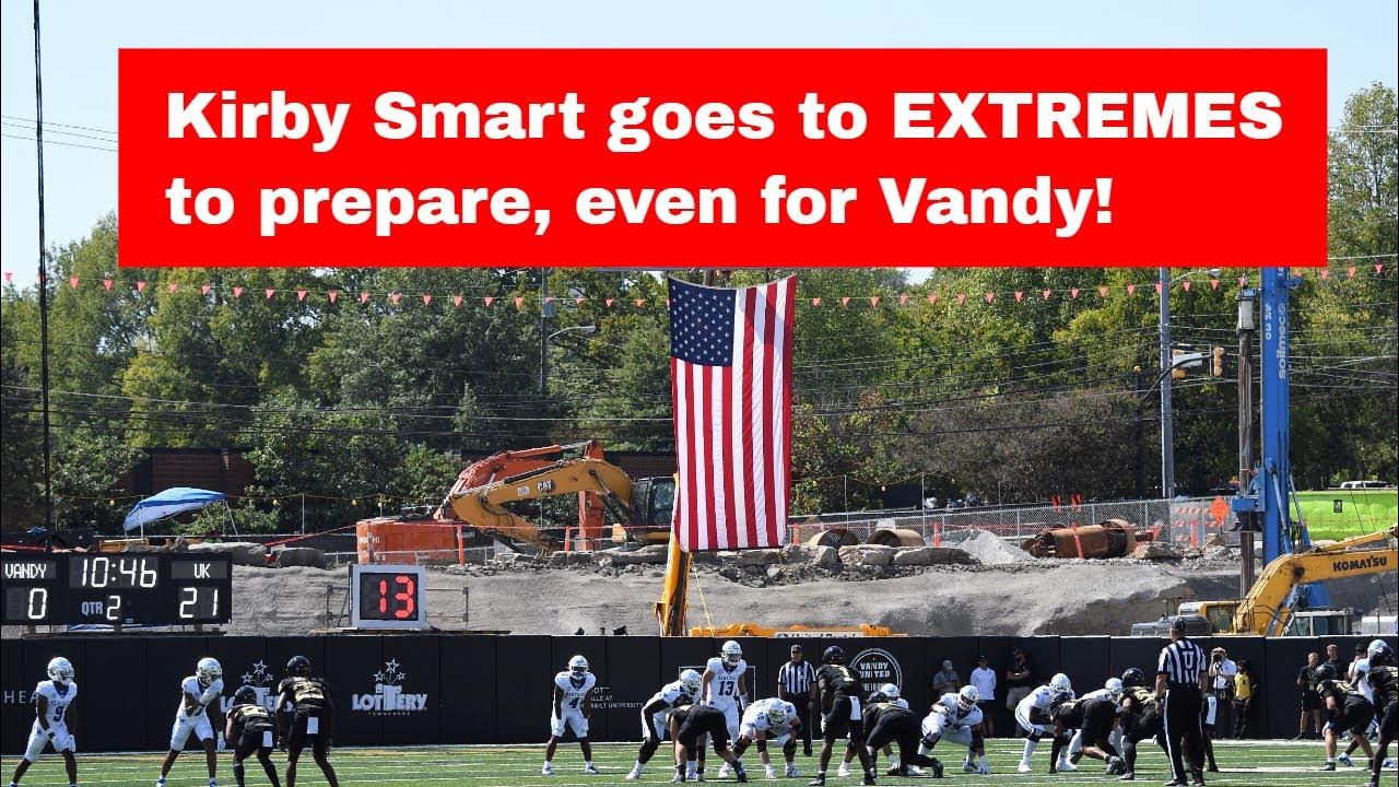 This is how CRAZY indepth Kirby Smart has been preparing for this