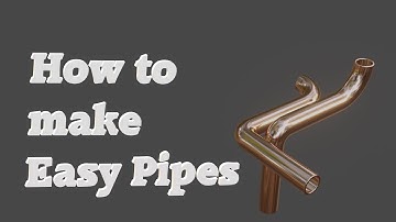 Blender 3.4 Tutorial - Metal Pipe [Basic]