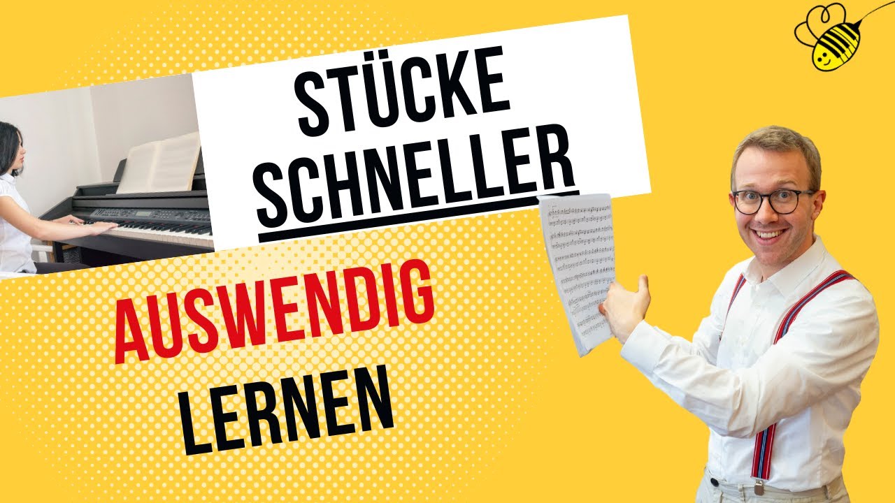 Stücke am Klavier schneller auswendig lernen [3 Tipps]