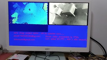 stereo vision (semi-global matching) on FPGA  over 60 FPS, www.3Deepercept.com