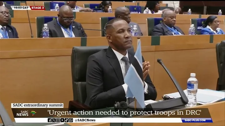 SADC Extraordinary Summit  | 'Urgent action needed to protect troops in DRC' - Elias Magosi