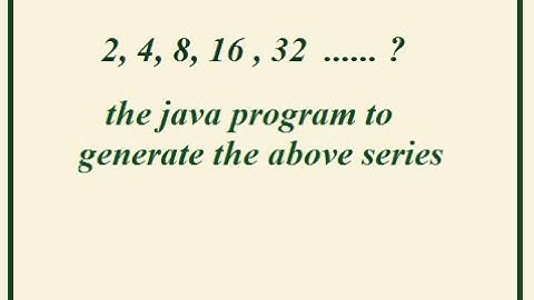 Series 2,4,8,16    2025