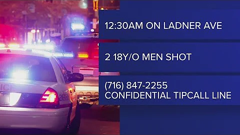 Overnight shootings on Ladner Ave, in Buffalo