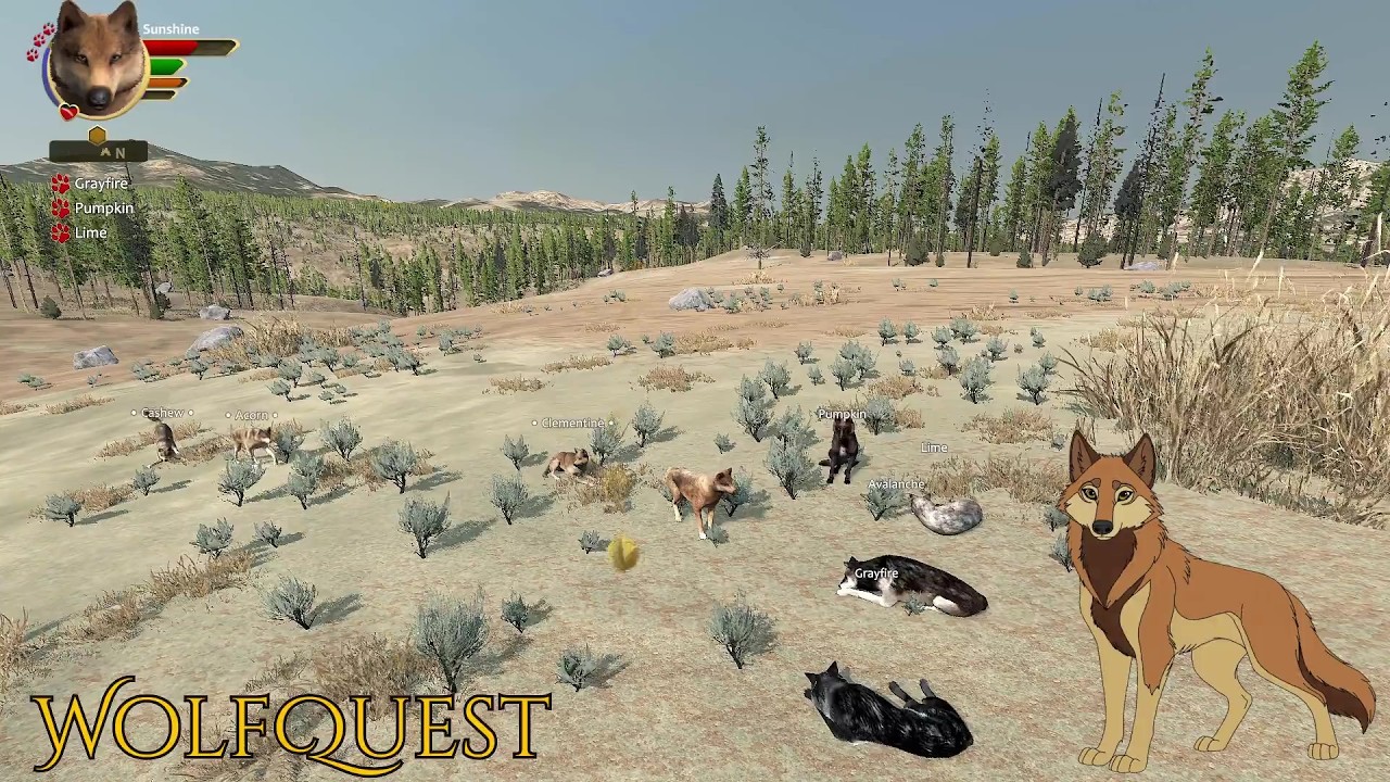 WolfQuest - Sunshine's Pack - Episode 15