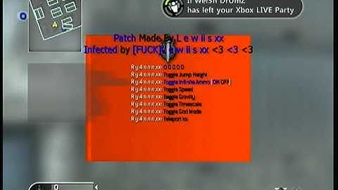MrLewiis95 Cod 4 R2R Mod Menu