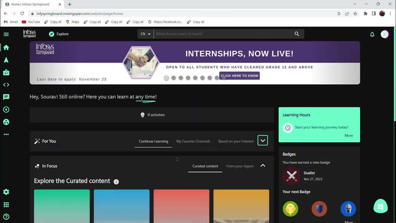 Free Python Course Certificate from Infosys Springboard - YouTube