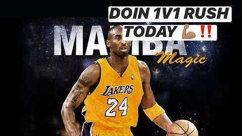 Made somone quit on rush 1v1 rush with my playmaker shot creator😂😂