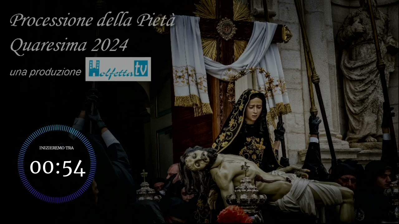 Sabato Santo 2024 diretta ritirata