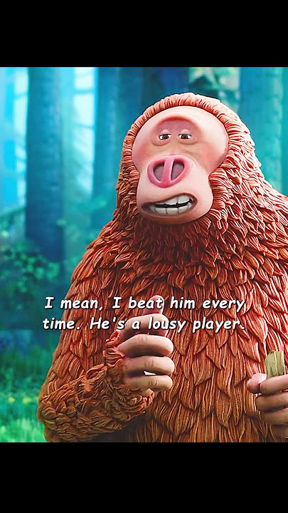 Bigfoot can actually talk!#movie #viralvideo #shorts