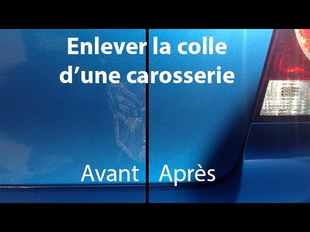 Comment enlever des restes de colle, d'autocollant ou de double-face