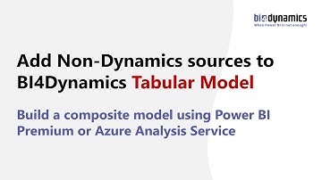 Build Power BI Composite Model from BI4Dynamics Tabular Model