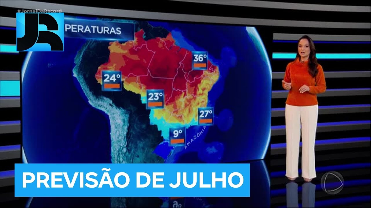 Previsão do tempo: julho deve ser bem menos frio e chuvoso do que o mês anterior