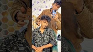 #taper fade ✂️🤫 #curly hair #hairstyle #beard #haircut #trending #short￼