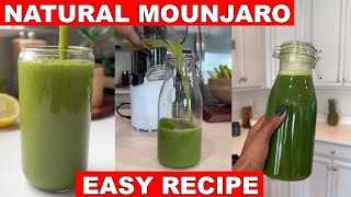 NATURAL MOUNJARO ✅THE TRUTH✅ NATURAL MOUNJARO 4 INGREDIENT RECIPE - BRAZILIAN MOUNJARO RECIPE