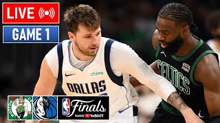 NBA LIVE! Boston Celtics vs Dallas Mavericks NBA FINALS GAME 1 | June 1, 2024 | NBA FINALS 2024 LIVE