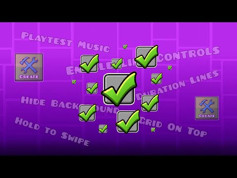 Видео: 5 ПОЛЕЗНЫХ ФУНКЦИЙ В РЕДАКТОРЕ ДЛЯ НОВИЧКОВ  |  Geometry Dash 2.2