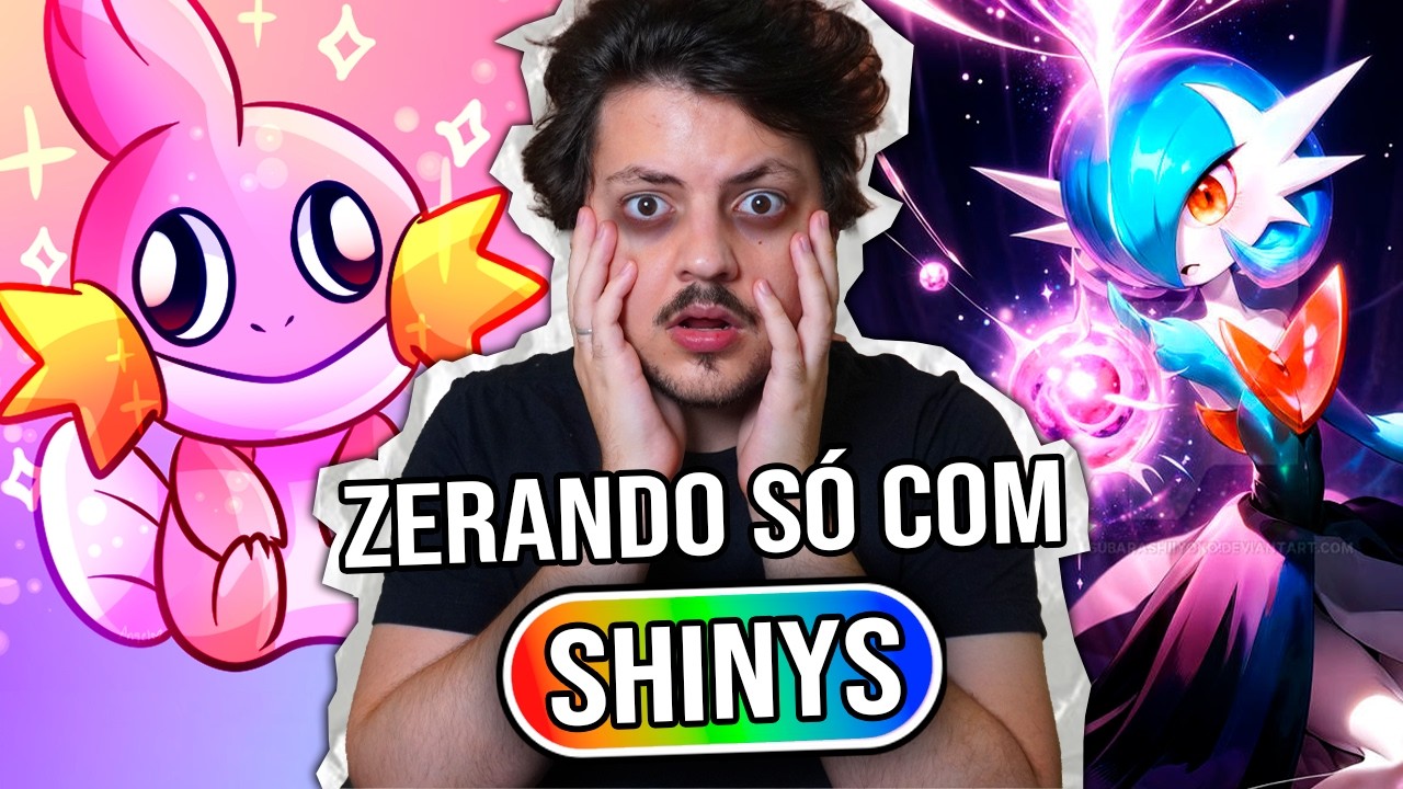 DÁ pra ZERAR Pokémon OMEGA RUBY SÓ com SHINY??! 🌟
