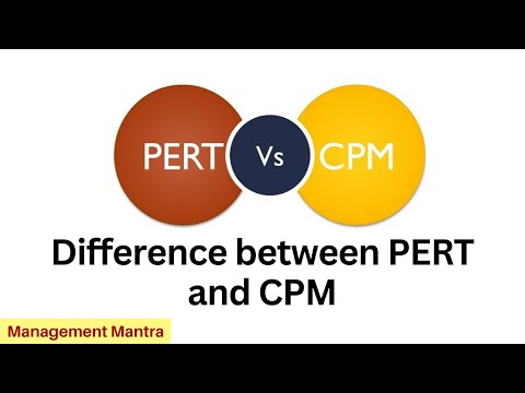 Difference between PERT and CPM