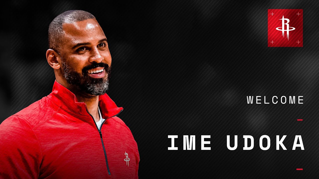 Introducing Ime Udoka Houston Rockets YouTube