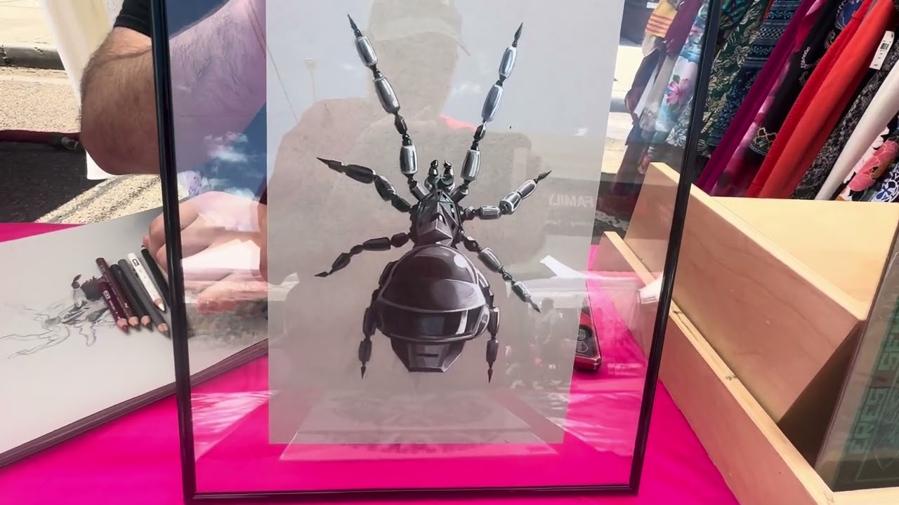 Обновление от художника-насекомого: ему нравится природа долины Рио-Гранде.