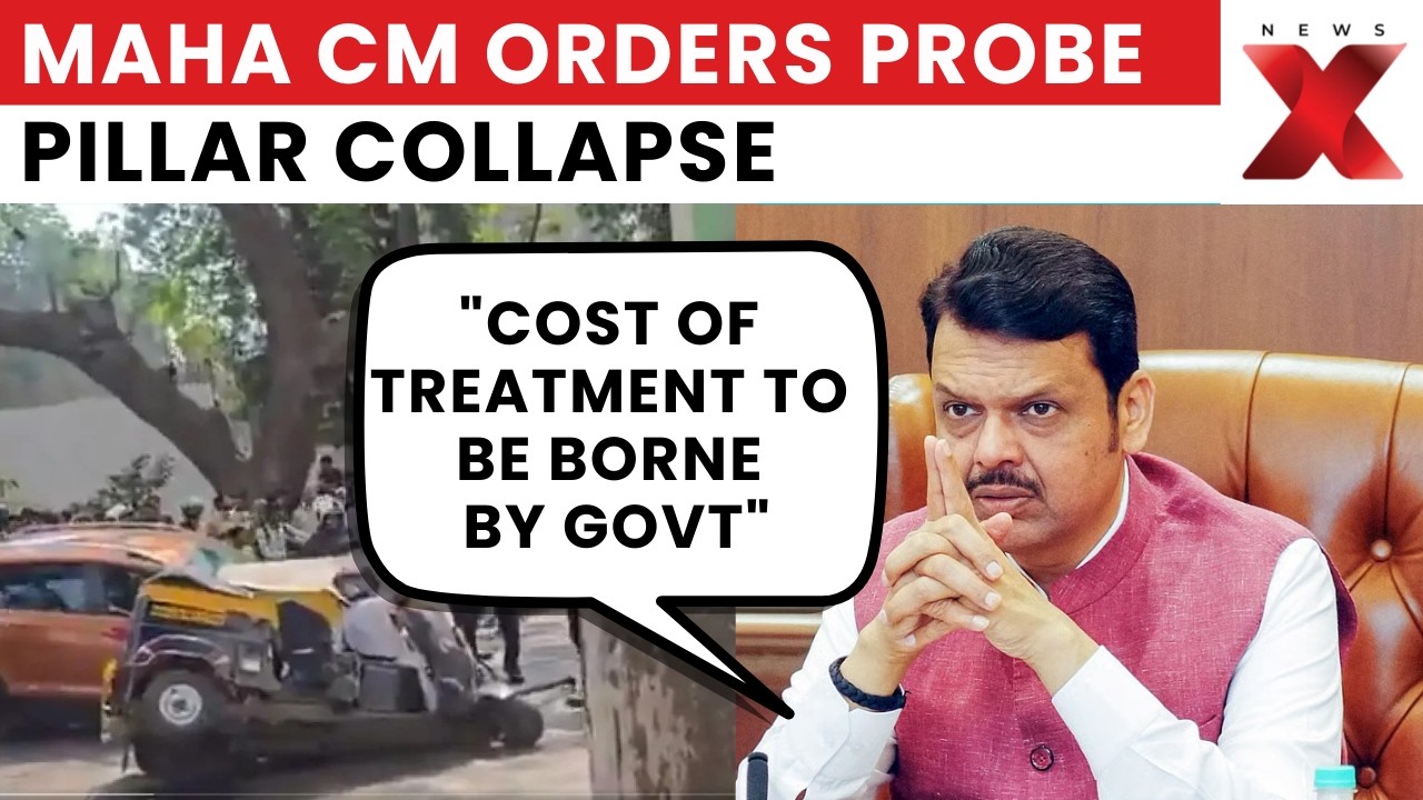 Mulund Metro Tragedy: Maha CM Orders Probe, Expresses Grief Over Pillar Collapse Tragedy | NewsX