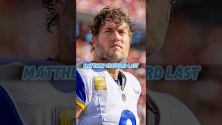 Matthew Stafford has been a S Tier QB… y’all just forgot 😮‍💨🔥