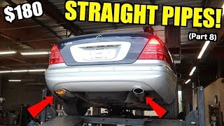 Straight Piping My $850 Mercedes S600 V12! Pagani Sound For $180!