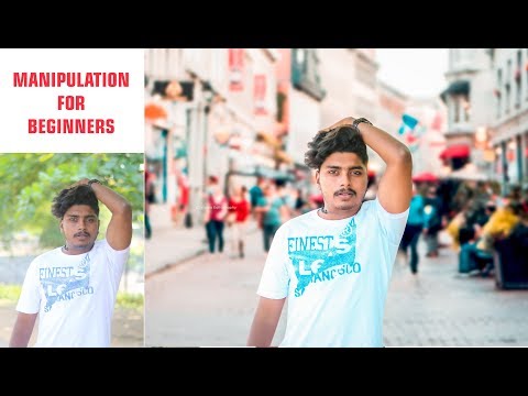 Photoshop Manipulation Tutorial For beginner | make your first manipulation Photo