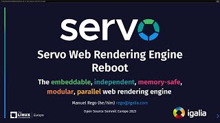 Celebrity Servo Web Rendering Engine Reboot Wealth