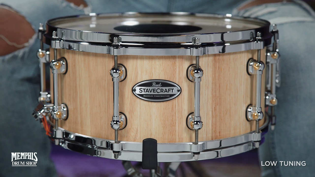Pearl 14x6.5 Stavecraft Thai Oak Snare Drum – Memphis Drum Shop