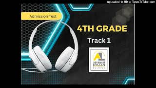 4th Grade Admission Test Audio 1 (2)