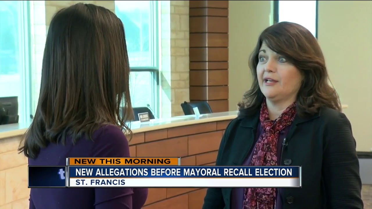 Special recall election for St. Francis mayor Tuesday