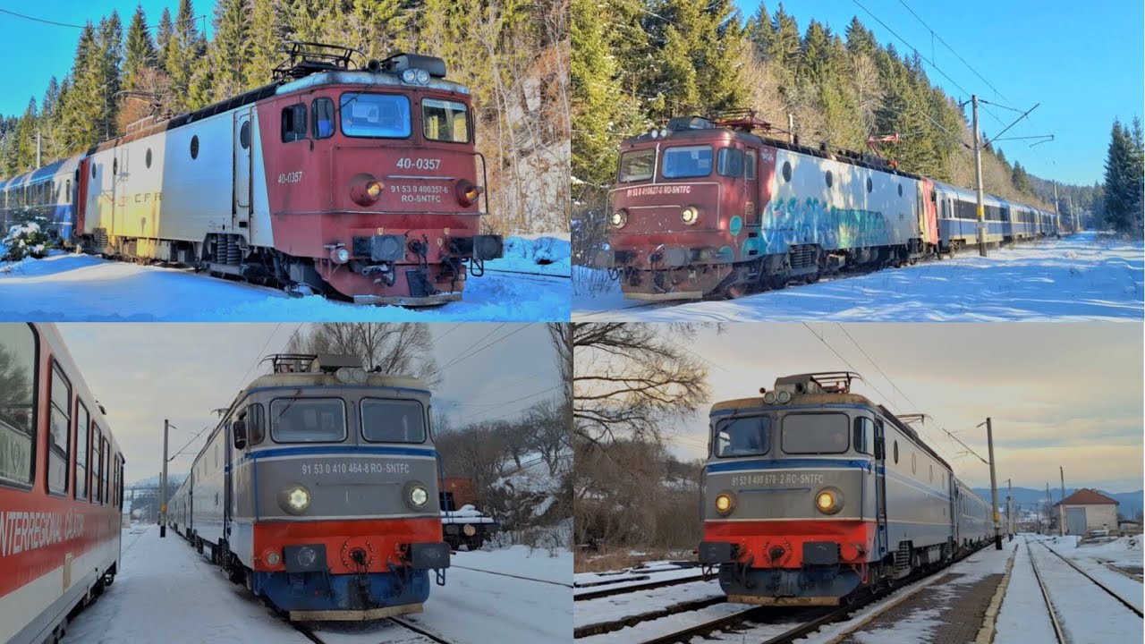 Trenurile iernii in Lunca Ilvei și in Silhoasa hm/ Winter trains in Lunca ilvei and Silhoasa hm❄️🚆🚂😉