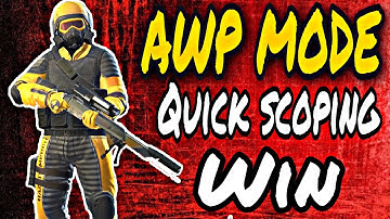 AWP Mode sensitivity settings/AWP Mode Elite online 3D FPS QUICK SCOPING SNIPER GAMEPLAY