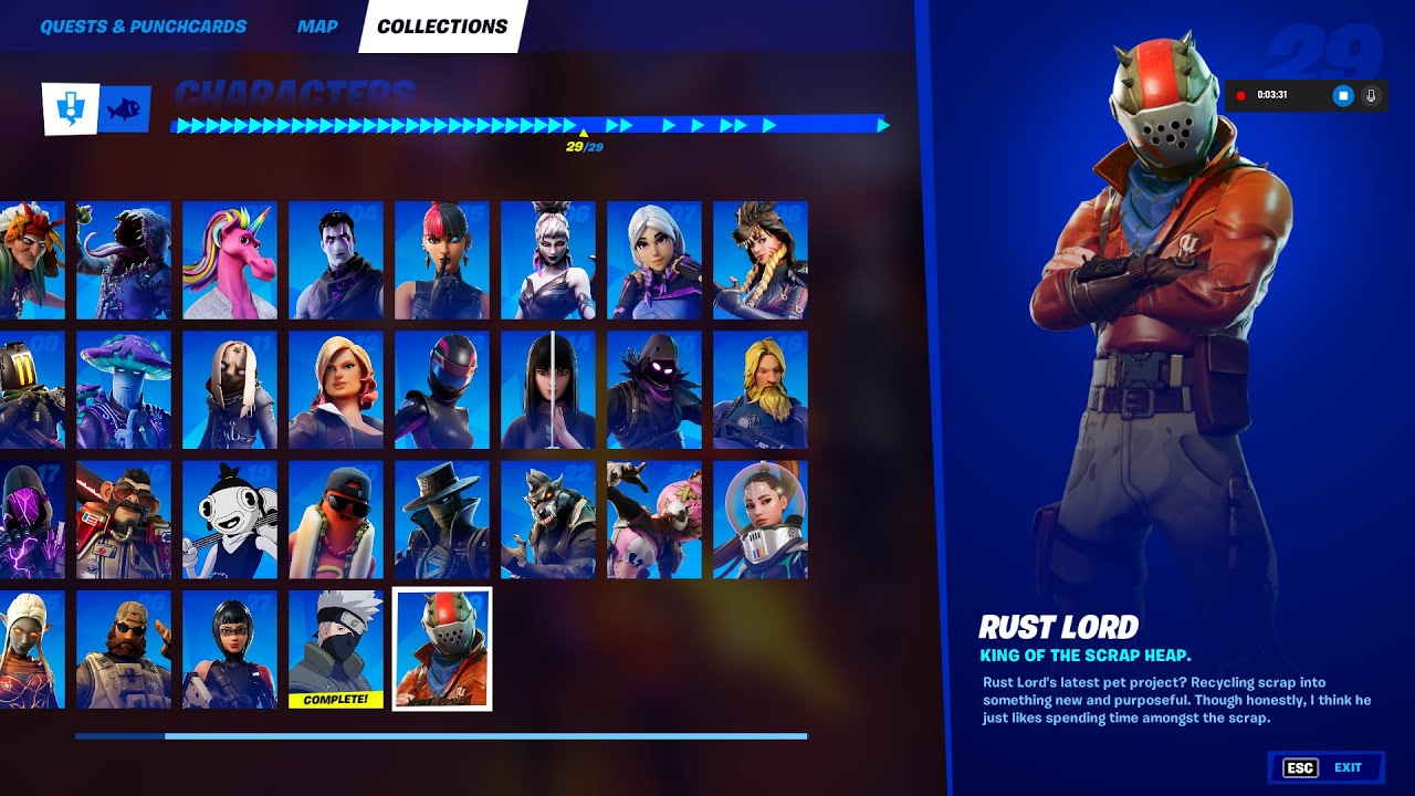 WHERE ARE NPC 28 RUST LORD AND 29 KAKASHI LOCATIONS ?..?FORTNITE CHAPTER 2 SEASON 8 NPCS