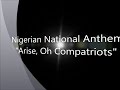 Nigerian National Anthem - 