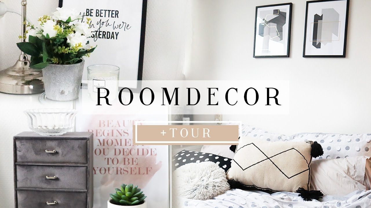 Verwonderlijk KAMER DECORATIE IDEEËN & MINI-ROOMTOUR! - YouTube YZ-06