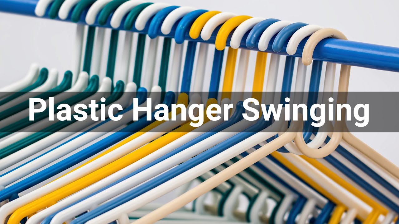 Plastic Hanger Swinging • Household • Sounds Effects (No Copyright Sounds)