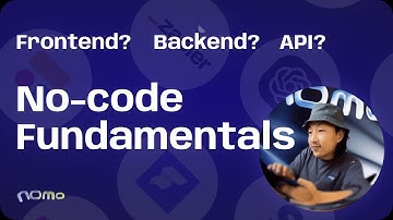 Fundamentals of no-code development and how to pick your tool stack -  No-code intro (3/3)