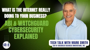 What Is the Internet REALLY Doing to Your Business? | WatchGuard + ABI Cybersecurity Explained