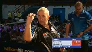 THIS IS BAD : Phil taylor Cheating - Gibraltar Darts Trophy screenshot 4