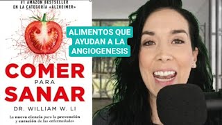 alimentos que ayudan a la angeogenesis #libros #comerparasanar